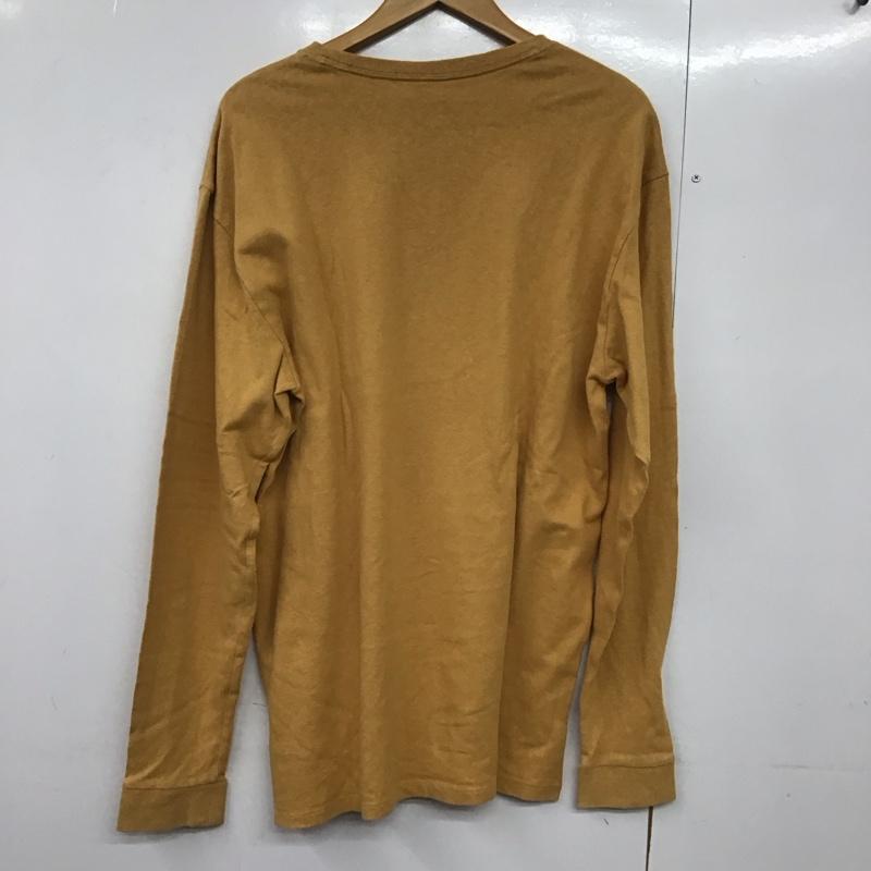 パタゴニア patagonia Tシャツ 長袖 STY53385 FA23 胸ポケット ロングスリーブ ワークポケットTシャツ L ロゴ、文字 橙 / オレンジ /  メンズ USED 古着 中古 10144086
