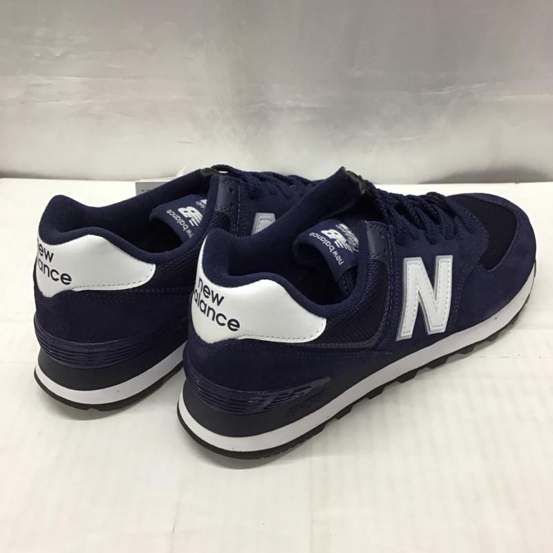 ニューバランス New Balance スニーカー スニーカー ML574EN2 タグ付き 26cm 26.0cm ロゴ、文字 紺 / ネイビー /  メンズ USED 古着 中古 10121605