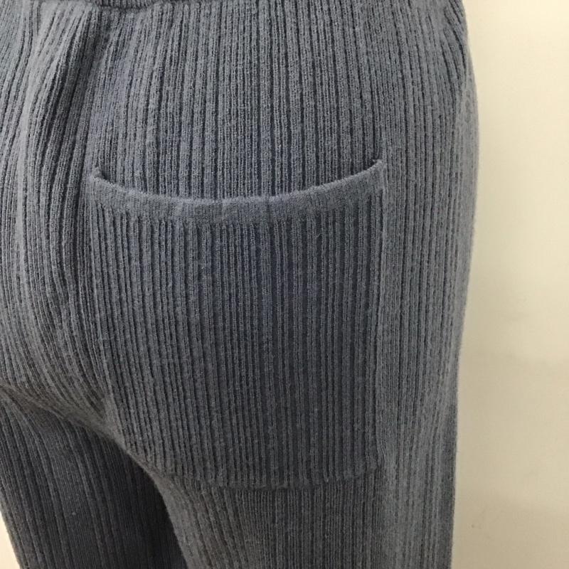 フリークスストア FREAK S STORE ボトムス ボトムス ニットパンツ FREE 無地 紺 / ネイビー /  レディース USED 古着 中古 10106432