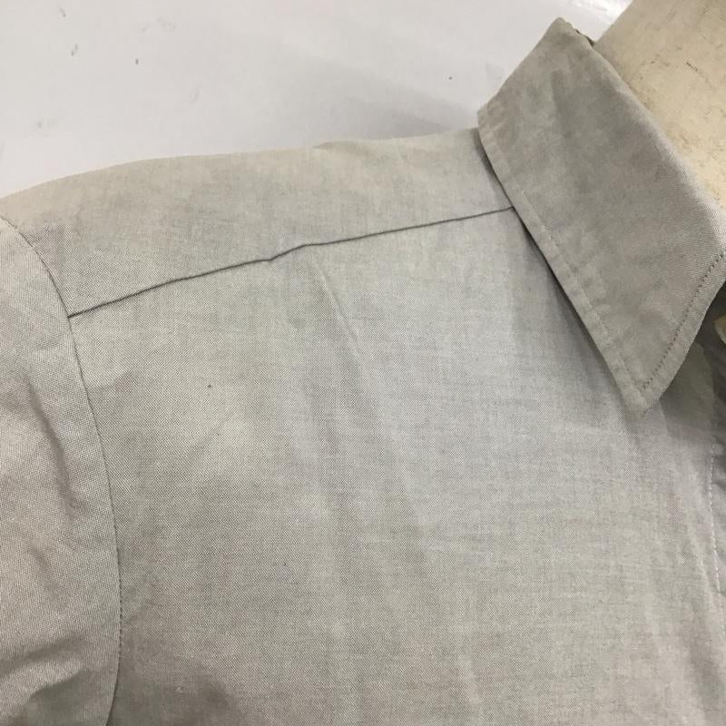 ナンバーナイン NUMBER (N)INE シャツ、ブラウス 半袖 無地 灰 / グレー /  メンズ USED 古着 中古 10117214