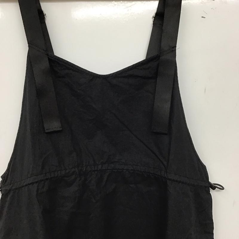 ジーナシス JEANASIS ワンピース ロングスカート js071523mw ノースリーブワンピース ジャンパースカート FREE 無地 黒 / ブラック /  レディース USED 古着 中古 10149092