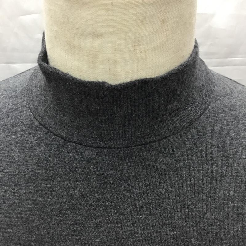 アナトミカ ANATOMICA カットソー 半袖 530-521-12 MOCKNECKTEES/SSOLID 半袖カットソー スタンドネックカットソー S 無地 灰 / グレー /  メンズ USED 古着 中古 10111927