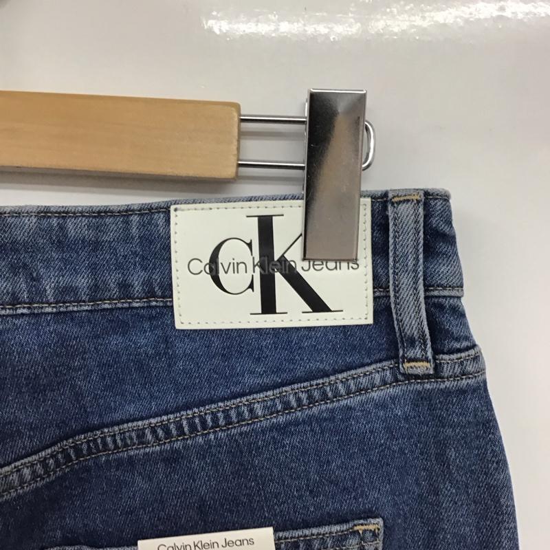 カルバン・クライン Calvin Klein パンツ デニム、ジーンズ 27インチ 無地 水色 / ライトブルー /  レディース USED 古着 中古 10140637