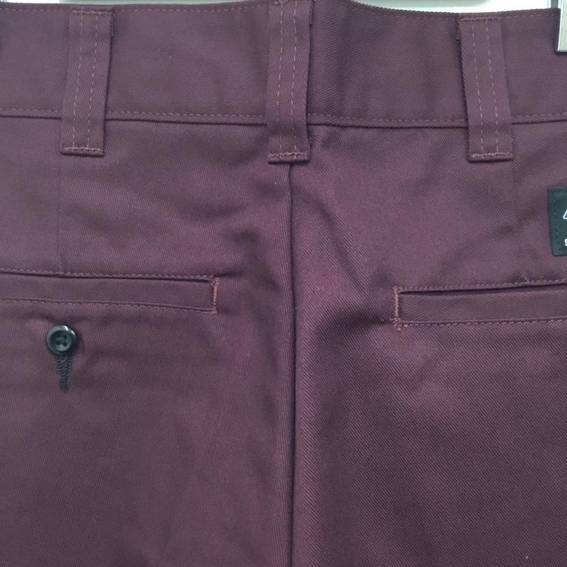 ディッキーズ Dickies パンツ ワークパンツ、ペインターパンツ ワークパンツ ワイドパンツ カジュアルパンツ skateboading 32インチ 無地 えんじ / ワインレッド /  メンズ USED 古着 中古 10122263
