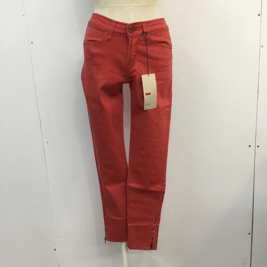 リーバイス Levi s パンツ デニム、ジーンズ Legging タグ付 26インチ 無地 赤 / レッド /  レディース USED 古着 中古 10055700