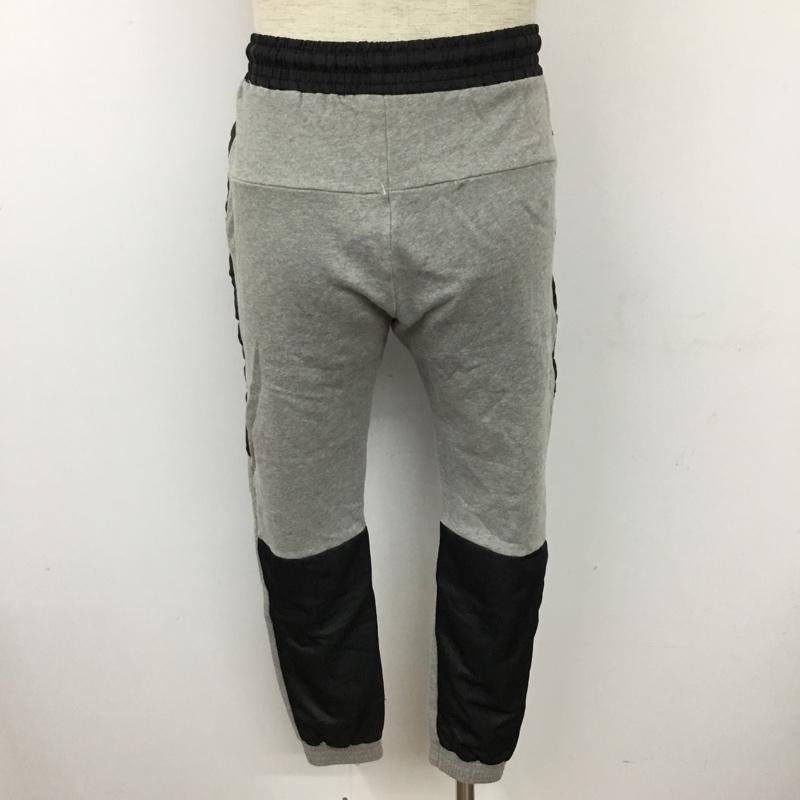 ザラメン ZARA MAN ボトムス ボトムス スウェットパンツ ジャージ カジュアルパンツ ワイドパンツ M 無地 灰 / グレー /  メンズ USED 古着 中古 10110082