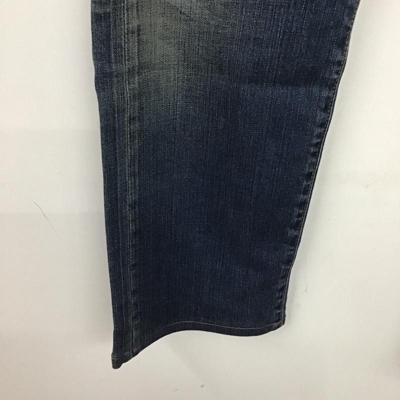 リーバイストラウスアンドコー Levi Strauss & co. パンツ デニム、ジーンズ デニムパンツ ワイドパンツ カジュアルパンツ ストレッチパンツ 34インチ 無地 インディゴ / インディゴ /  メンズ USED 古着 中古 10136581