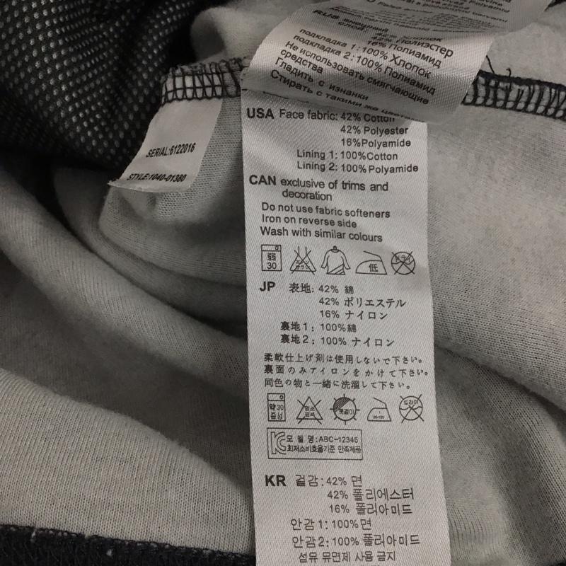 マムート Mammut パーカー 長袖 XS プリント チャコールグレー / チャコールグレー /  レディース USED 古着 中古 10142787