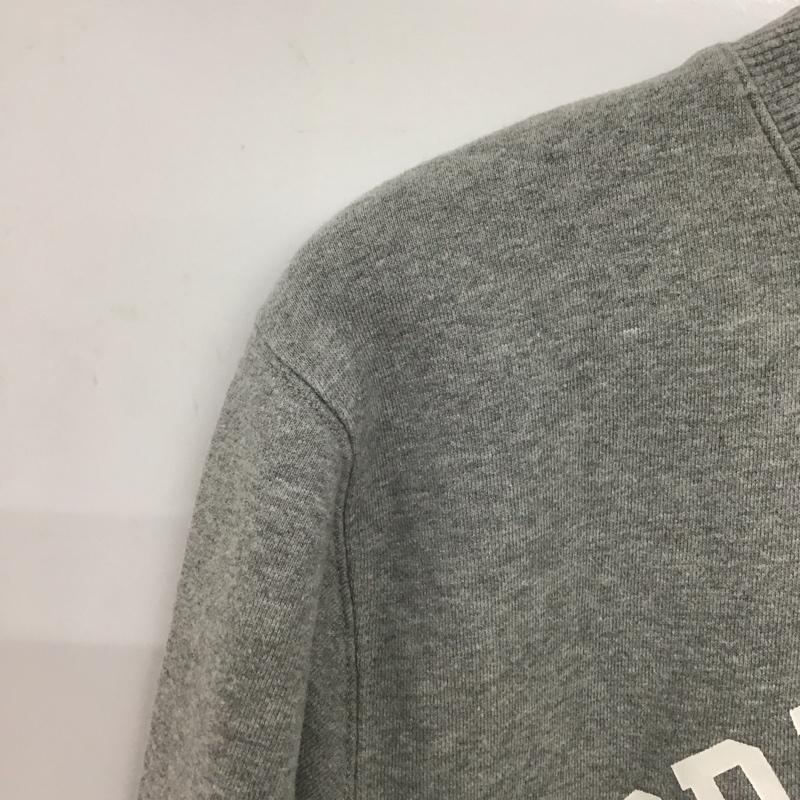 チャンピオン Champion トレーナー 長袖 長袖トレーナー スウェット クルーネック プルオーバー L ロゴ、文字 灰 / グレー /  メンズ USED 古着 中古 10147838