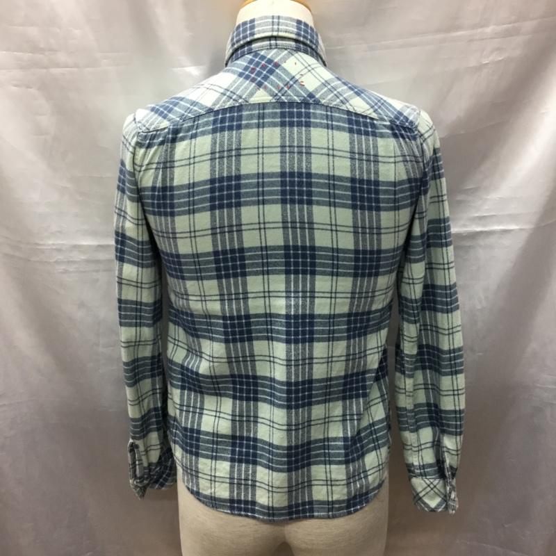 ロンハーマン Ron Herman シャツ、ブラウス 長袖 長袖シャツ カラーシャツ ポケットシャツ 長袖カットソー チェックシャツ XS チェック マルチカラー / マルチカラー /  メンズ USED 古着 中古 10117546