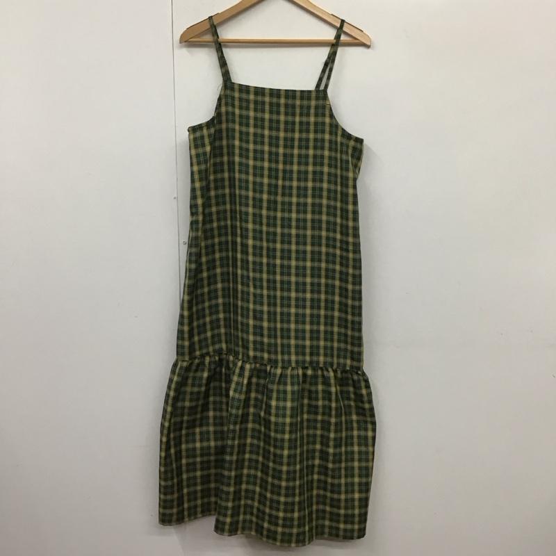 エヘカソポ ehka sopo ワンピース ロングスカート FREE チェック マルチカラー / マルチカラー /  レディース USED 古着 中古 10131530