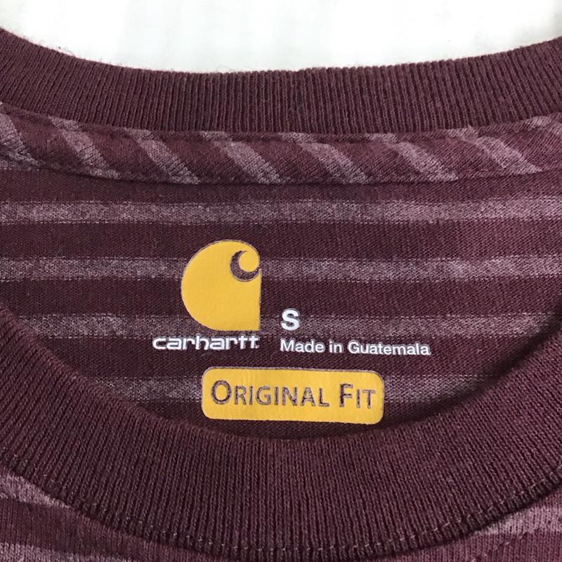 カーハート Carhartt Tシャツ 半袖 半袖カットソー プリントTシャツ クルーネックカットソー S ロゴ、文字 マルチカラー / マルチカラー /  メンズ USED 古着 中古 10115322