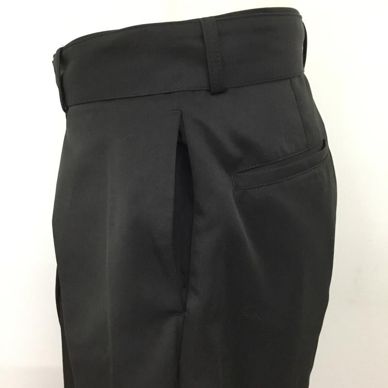 ハレ HARE パンツ スラックス スラックスパンツ ワイドパンツ カジュアルパンツ M 無地 黒 / ブラック /  メンズ USED 古着 中古 10120476