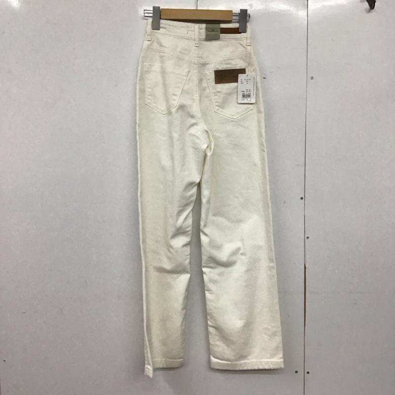 ヤヌーク YANUK パンツ デニム、ジーンズ タグ付 無地 白 / ホワイト /  レディース USED 古着 中古 10150463