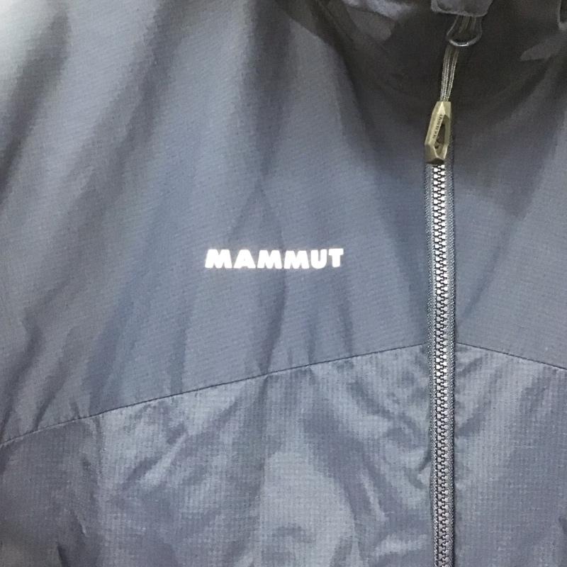 マムート Mammut ジャケット、上着 ジャンパー、ブルゾン 1012-00640 ウィンドブレーカー フーデッドジャケット L ロゴ、文字 紺 / ネイビー /  レディース USED 古着 中古 10140320