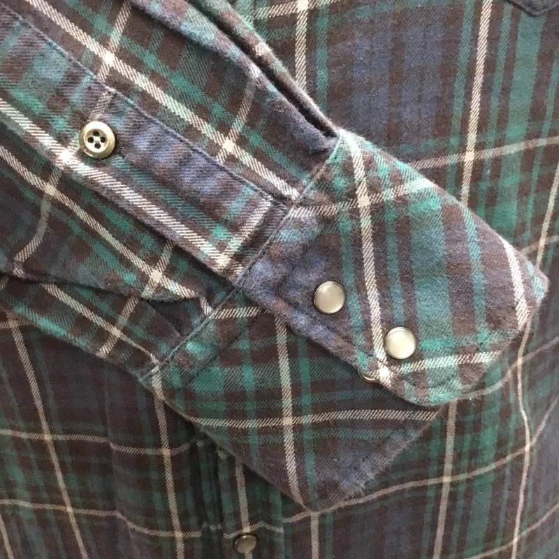 ディーゼル DIESEL シャツ、ブラウス 長袖 長袖シャツ カラーシャツ ポケットシャツ 長袖カットソー チェックシャツ S チェック マルチカラー / マルチカラー /  メンズ USED 古着 中古 10117694