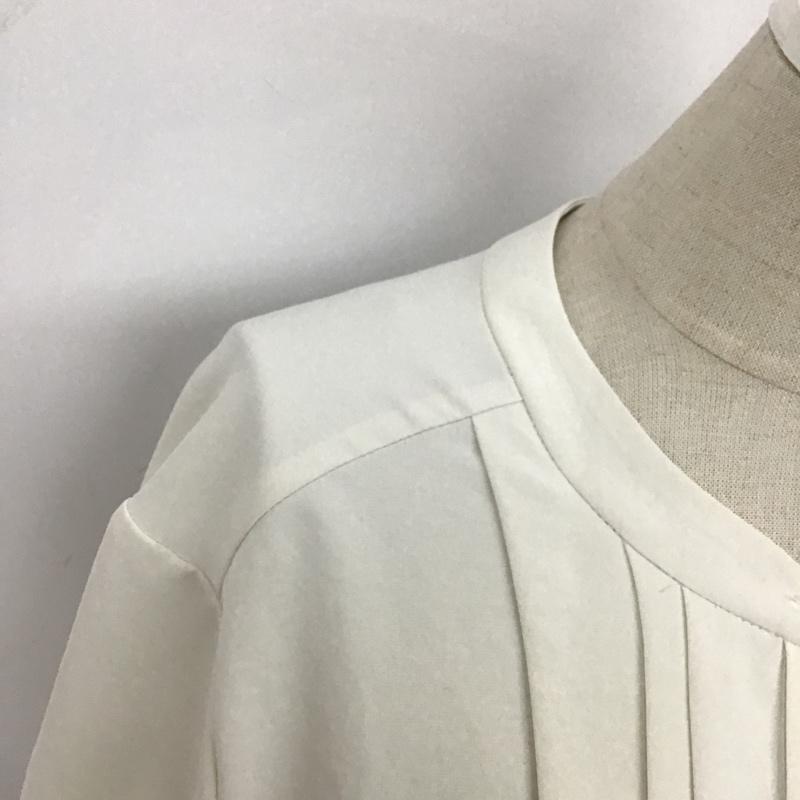 レプシィム LEPSIM シャツ、ブラウス 半袖 M 無地 オフホワイト / オフホワイト /  レディース USED 古着 中古 10106127