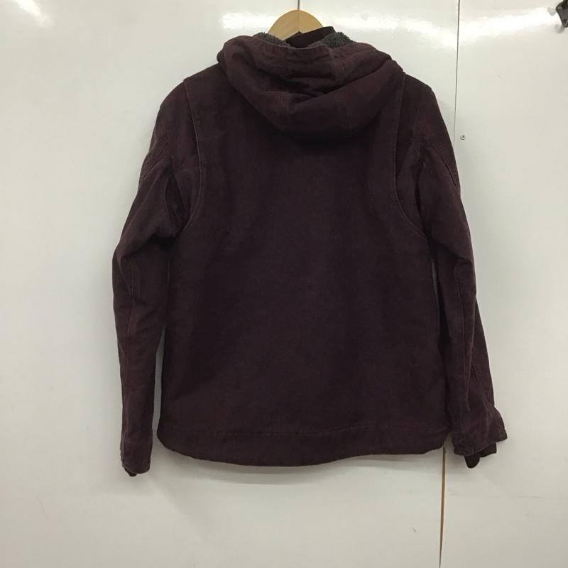 カーハート Carhartt ジャケット、上着 ジャケット、ブレザー ジップアップジャケット アウター 古着 M ロゴ、文字 紫 / パープル /  ボーイズ USED 古着 中古 10142646