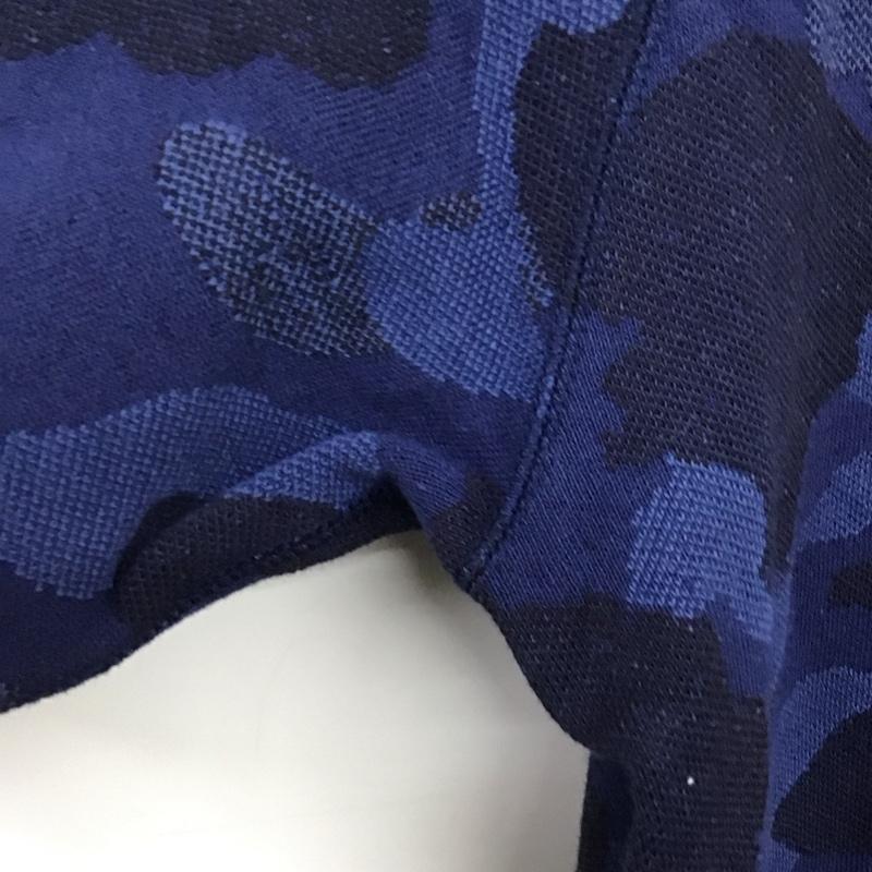 アベイシングエイプ A BATHING APE トレーナー 長袖 長袖トレーナー スウェット クルーネック プルオーバー XL プリント 紺 / ネイビー /  メンズ USED 古着 中古 10140855