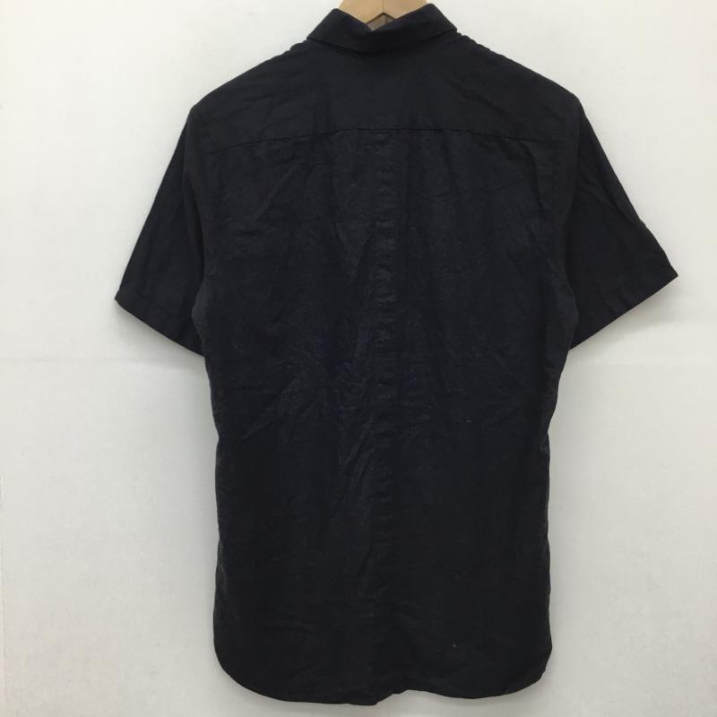 フレッドペリー FRED PERRY シャツ、ブラウス 半袖 S ロゴ、文字 黒 / ブラック /  メンズ USED 古着 中古 10133773