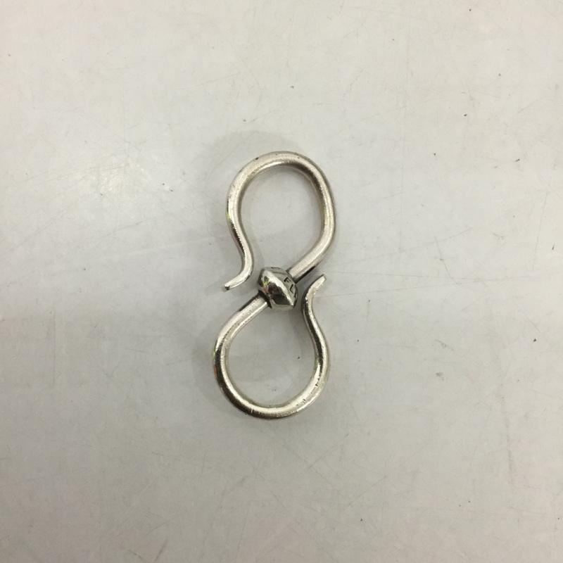 フラットヘッド The Flat Head キーホルダー キーホルダー エイトフック キーリング ロゴ、文字 銀 / シルバー /  メンズ USED 古着 中古 10141903