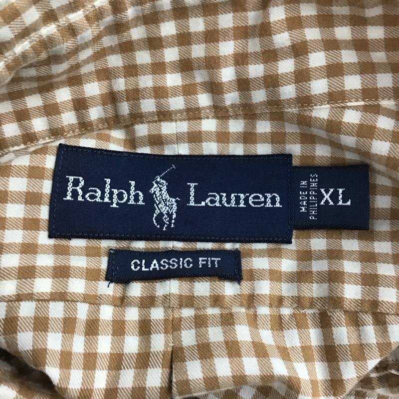 ラルフローレン RALPHLAUREN シャツ、ブラウス 長袖 XL チェック マルチカラー / マルチカラー /  メンズ USED 古着 中古 10128160