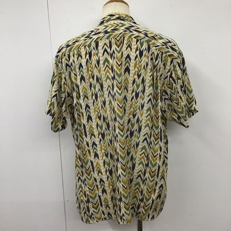 古着 USED シャツ、ブラウス 半袖 LUCKY FIELD オープンカラーシャツ 開襟 レーヨン FREE 総柄 マルチカラー / マルチカラー /  メンズ USED 古着 中古 10116810