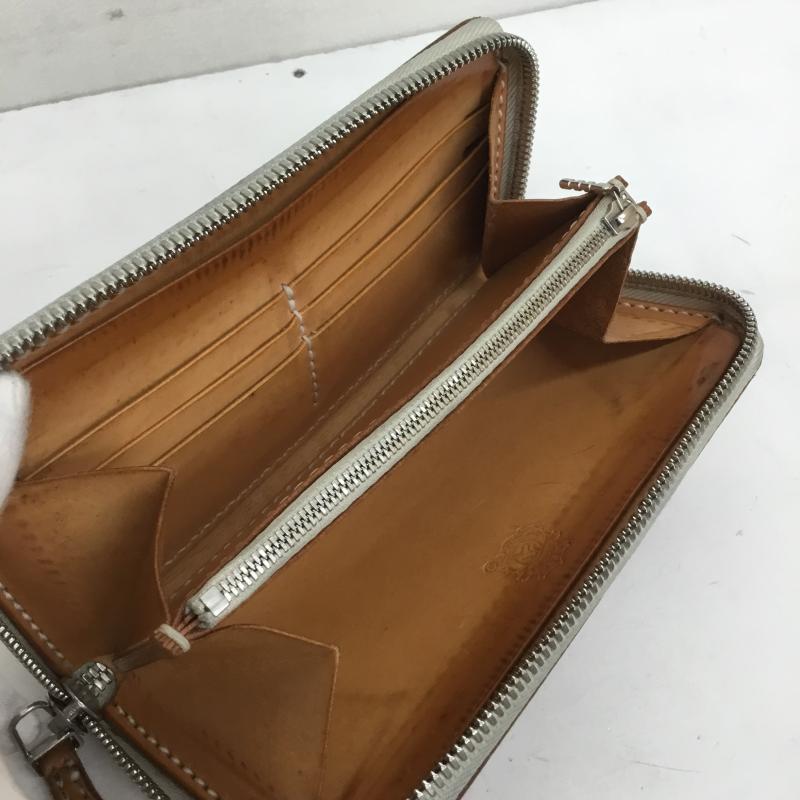 ユーズドクロージング used clothes 財布 長財布 ビーズ屋公ちゃん 無地 茶 / ブラウン /  メンズ USED 古着 中古 10105903