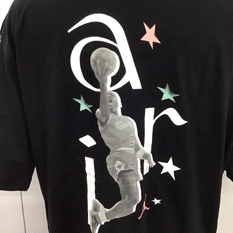 エアジョーダン AIR JORDAN Tシャツ 半袖 dm1455-010 Tシャツ プリントTシャツ スポーツウェア XXL プリント 黒 / ブラック /  メンズ USED 古着 中古 10122977