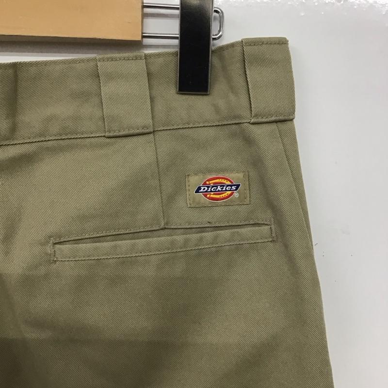 ディッキーズ Dickies パンツ ワークパンツ、ペインターパンツ ワークパンツ チノパン ワイドパンツ 30インチ 無地 ベージュ / ベージュ /  メンズ USED 古着 中古 10146100