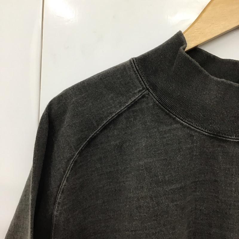 グッドオン Good On カットソー 長袖 長袖カットソー 無地カットソー クルーネック XL 無地 黒 / ブラック /  メンズ USED 古着 中古 10130486