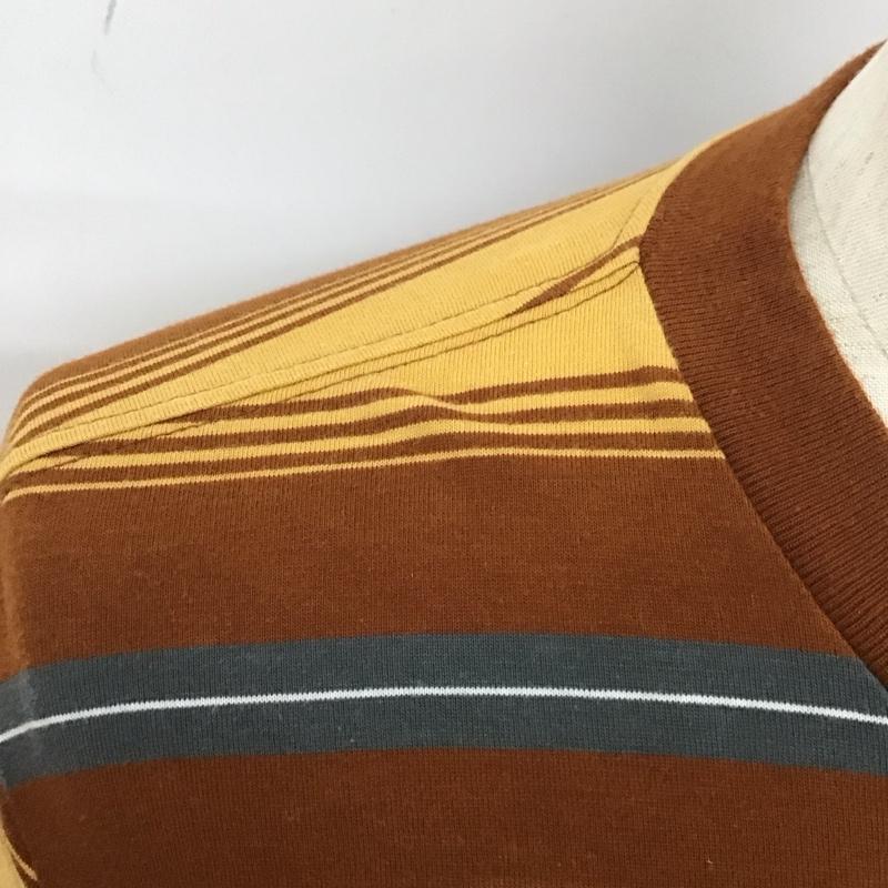 カーハート Carhartt Tシャツ 長袖 ボーダー S ボーダー柄 マルチカラー / マルチカラー /  メンズ USED 古着 中古 10108168