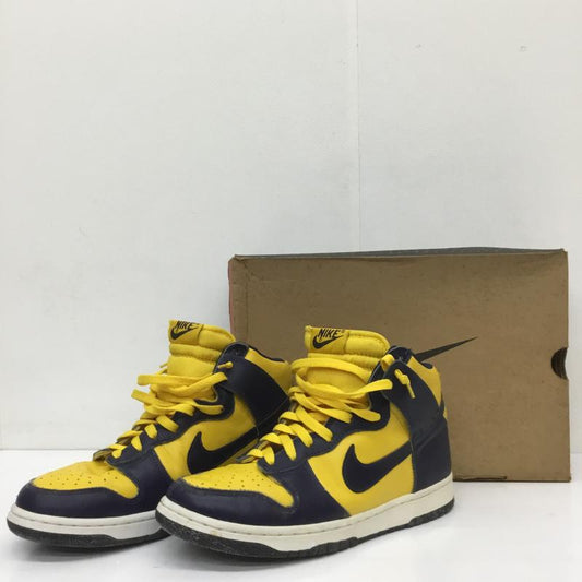 ナイキ NIKE スニーカー スニーカー 630335-471 27.0cm ロゴ、文字 黄 / イエロー /  メンズ USED 古着 中古 10110555