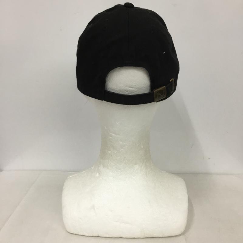 ハオミン Haoming 帽子 キャップ 神様式 脳天杭打 プロレス 刺繍 黒 / ブラック /  メンズ USED 古着 中古 10140169