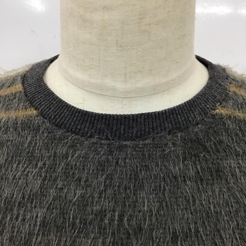 ザラ ZARA ニット、セーター 長袖 長袖ニットカットソー ニット セーター クルーネックニット M プリント マルチカラー / マルチカラー /  メンズ USED 古着 中古 10118308