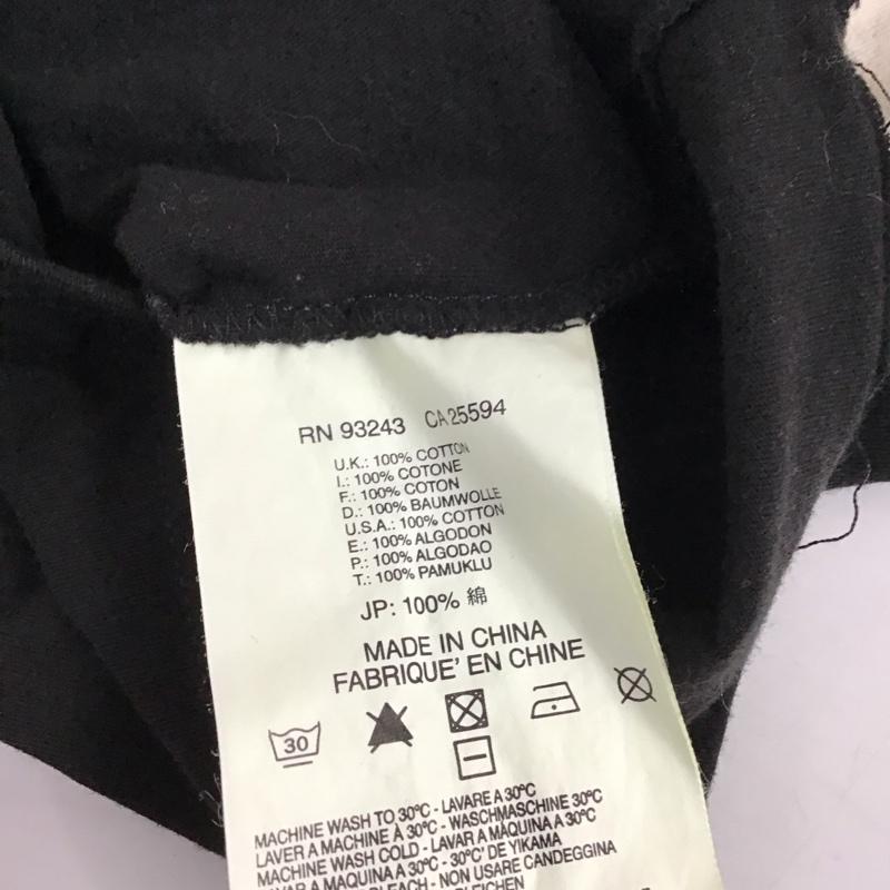 ディーゼル DIESEL Tシャツ 七分袖 S ロゴ、文字 黒 / ブラック /  レディース USED 古着 中古 10130611
