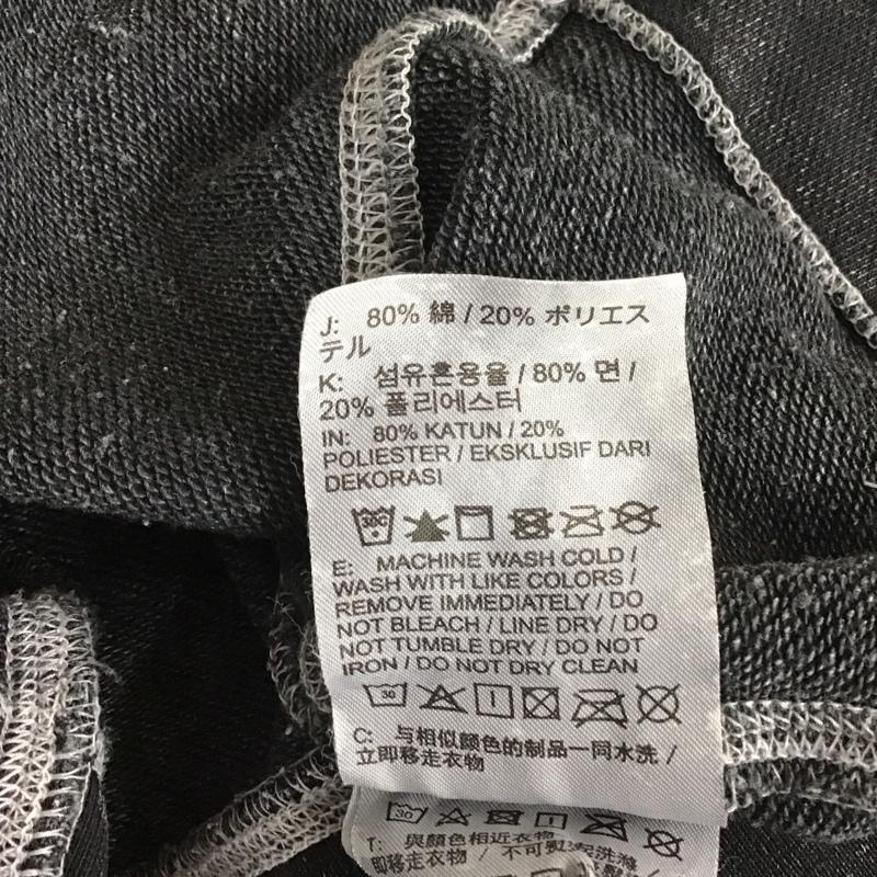 ナイキ NIKE トレーナー 長袖 長袖 XL ロゴ、文字 黒 / ブラック /  レディース USED 古着 中古 10124580