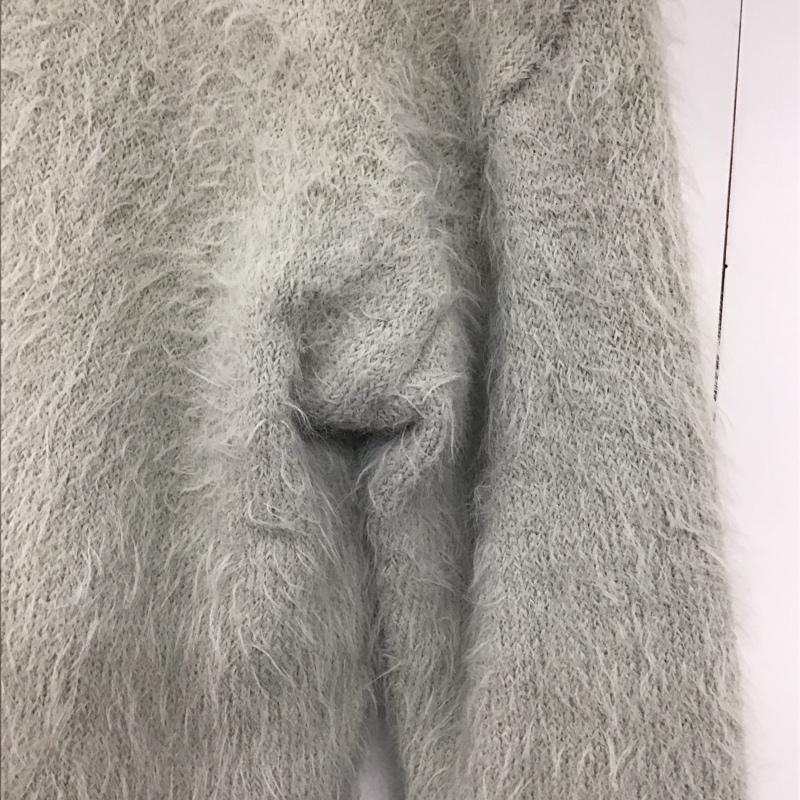 サニーレーベル Sonny Label ニット、セーター 長袖 長袖ニットカットソー クルーネック セーター FREE 無地 灰 / グレー /  レディース USED 古着 中古 10142666