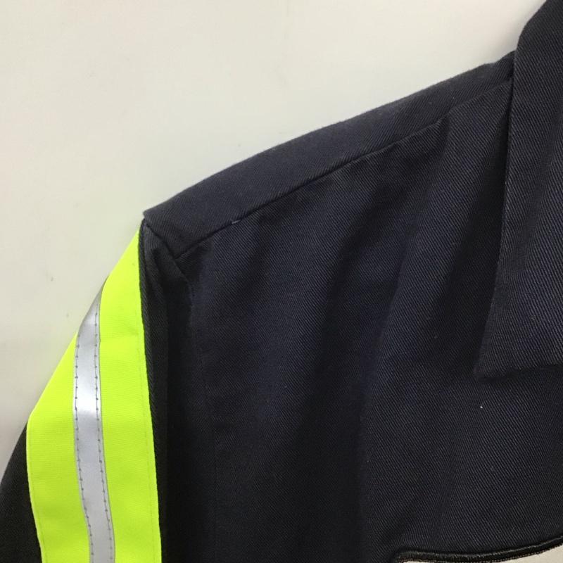 レッドキャップ RED KAP シャツ、ブラウス 長袖 長袖シャツ カラーシャツ 古着 L ロゴ、文字 紺 / ネイビー /  メンズ USED 古着 中古 10139301