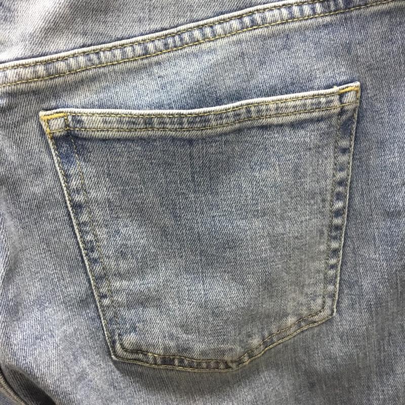 ローレンラルフローレン LAUREN RALPH LAUREN パンツ デニム、ジーンズ 無地 水色 / ライトブルー /  メンズ USED 古着 中古 10110634