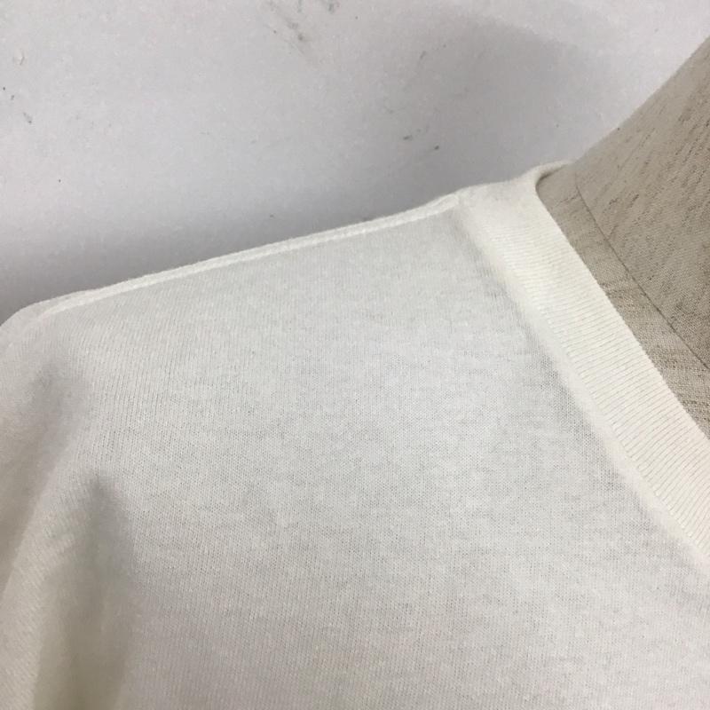 ジャーナルスタンダード JOURNAL STANDARD Tシャツ 半袖 半袖カットソー プリントTシャツ クルーネックカットソー L プリント 白 / ホワイト /  メンズ USED 古着 中古 10127349