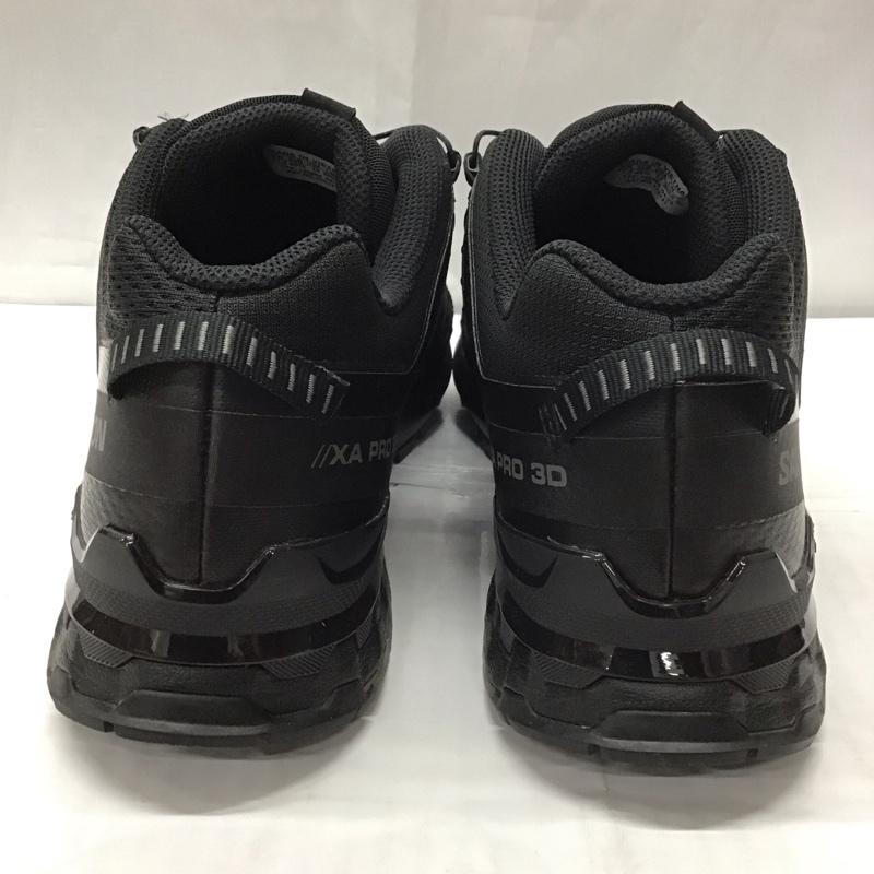 サロモン SALOMON スニーカー スニーカー 145464 XA PRO 3D WIDE 30cm 箱有 30.0cm ロゴ、文字 黒 / ブラック /  メンズ USED 古着 中古 10113346