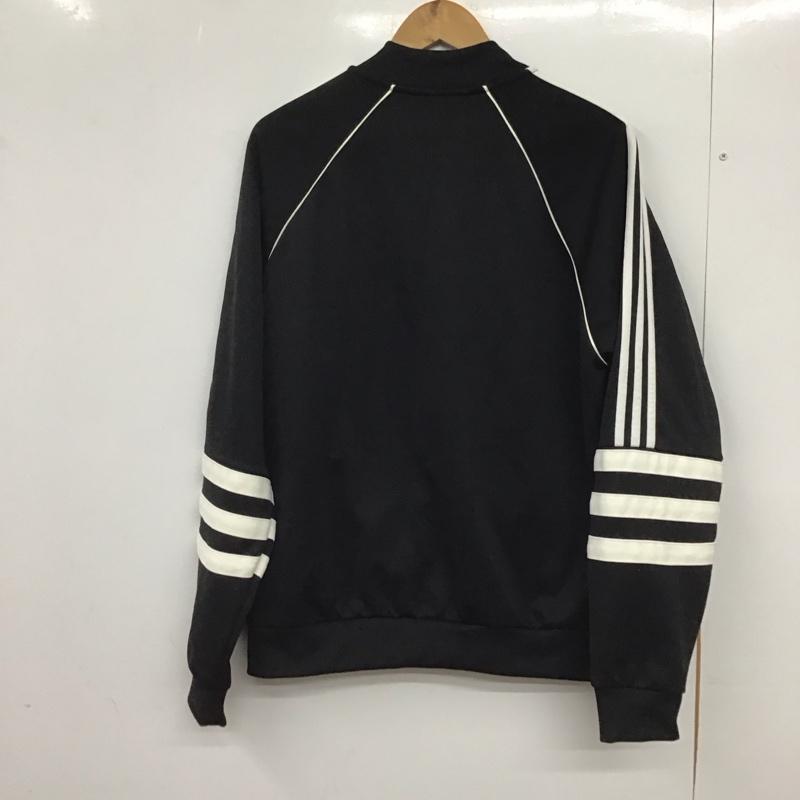 アディダス adidas ジャケット、上着 ジャンパー、ブルゾン dj2856 オーストラック トラックジャケット ロゴ、文字 黒 / ブラック /  メンズ USED 古着 中古 10150881