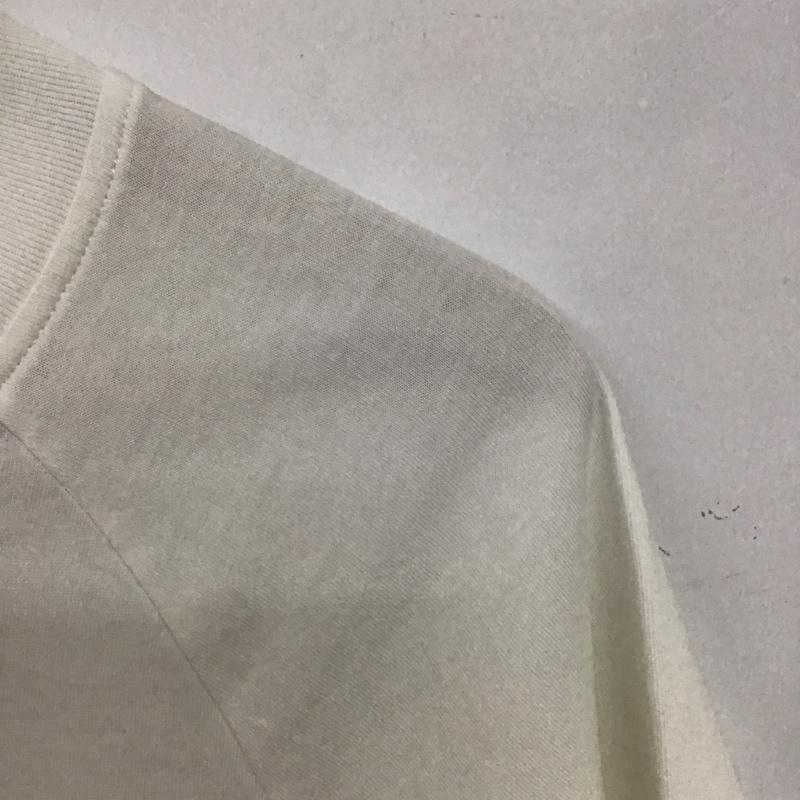 アディダス adidas Tシャツ 半袖 半袖カットソー プリントTシャツ クルーネックカットソー ロゴ、文字 白 / ホワイト /  メンズ USED 古着 中古 10133720