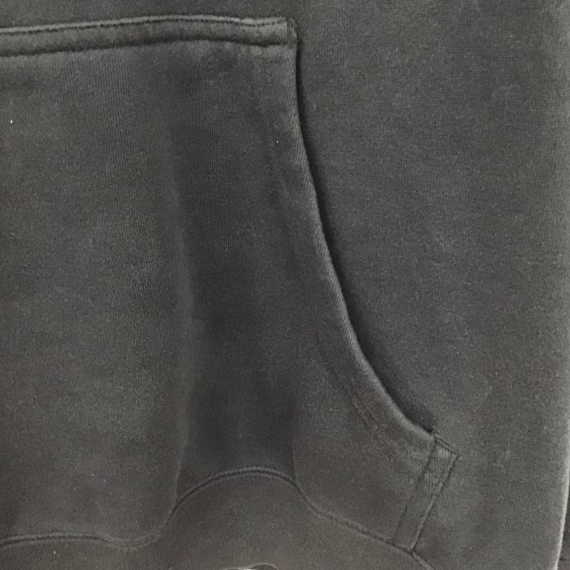 ハフ HUF パーカー 長袖 長袖パーカー プルオーバーパーカー スウェット XL ロゴ、文字 黒 / ブラック /  メンズ USED 古着 中古 10145582