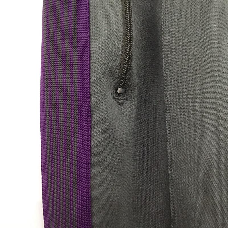 ニードルス Needles パンツ ワークパンツ、ペインターパンツ ワイドパンツ カジュアルパンツ ワークパンツ ジャージ M ロゴ、文字 灰 / グレー /  メンズ USED 古着 中古 10142920