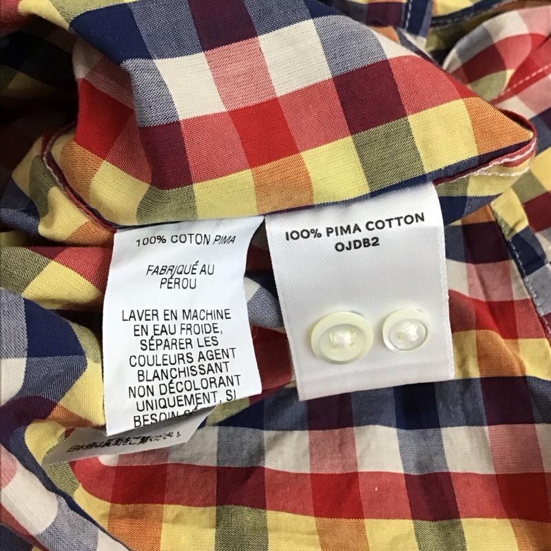 エルエルビーン L.L.Bean シャツ、ブラウス 長袖 コットン 胸ポケット S チェック マルチカラー / マルチカラー /  メンズ USED 古着 中古 10111862