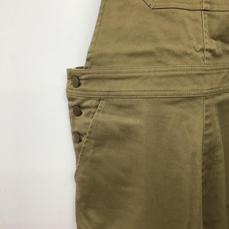 ディッキーズ Dickies サロペット・オーバーオール サロペット、オーバーオール オーバーオール つなぎ オールインワン senseofplace FREE 無地 ベージュ / ベージュ /  レディース USED 古着 中古 10149098