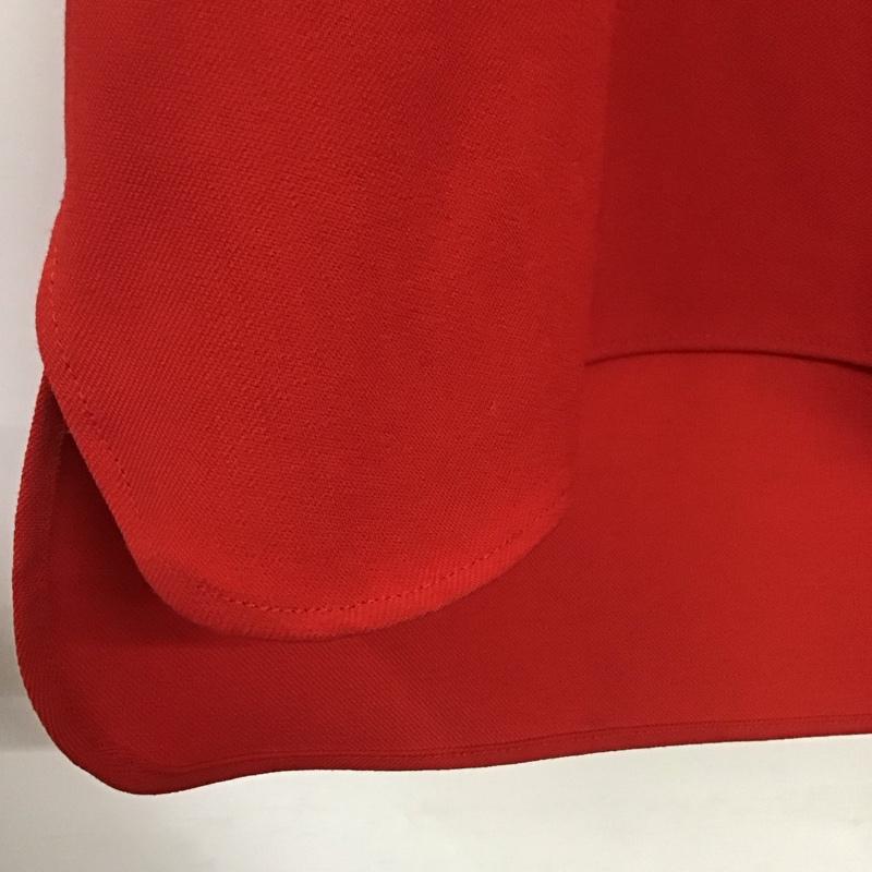 ザラ ZARA カットソー 七分袖 2257 703 601 S 無地 赤 / レッド /  レディース USED 古着 中古 10139242