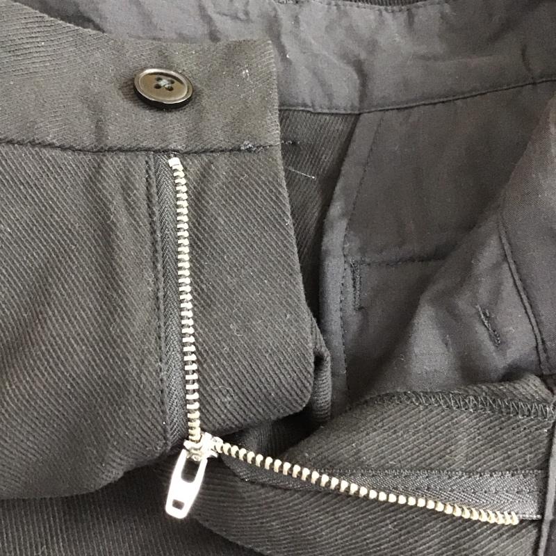 マコバ MACOBER パンツ チノパン ワークパンツ ワイドパンツ カジュアルパンツ チノパン M 無地 黒 / ブラック /  メンズ USED 古着 中古 10117337